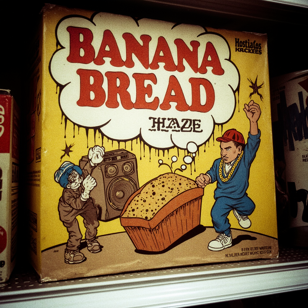 Banana Bread Haze - NYC hip hop meets Hostess vibes